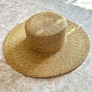 J.Crew Wide Brimmed Straw Beach Hat
